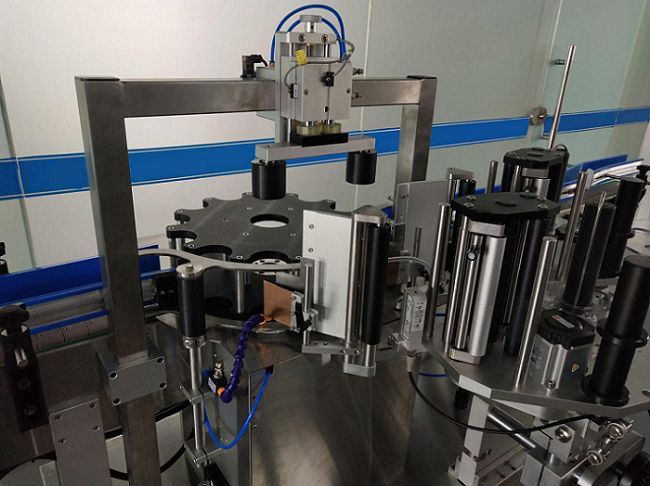 hair gel labeling machine hair gel labeling machine